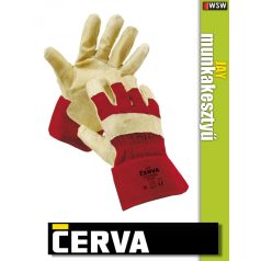 Cerva Fn kombinált bőr munkakesztyű