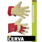 Cerva Fn kombinált bőr munkakesztyű