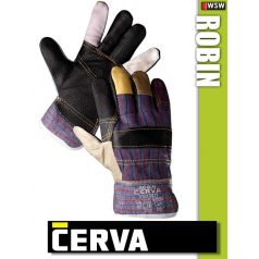 Cerva Fn kombinált bőr munkakesztyű
