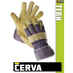 Cerva Fn kombinált bőr munkakesztyű