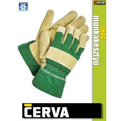 Cerva SHAG kombinált bélelt bőrkesztyű - munkakesztyű