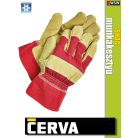 CervaSHAG kombinált bélelt bőrkesztyű - munkakesztyű