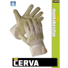 CervaSHAG kombinált bélelt bőrkesztyű - munkakesztyű