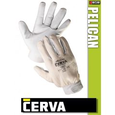 Cerva Fn kombinált bőr munkakesztyű