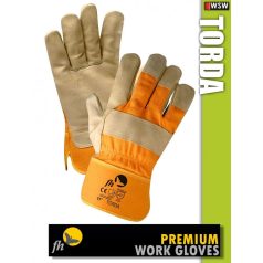 Cerva Fn kombinált bőr munkakesztyű