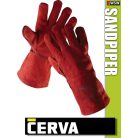 Cerva Fn kombinált bőr munkakesztyű hegesztő