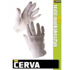 Cerva IBIS textil kötött munkakesztyű