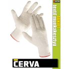 Cerva AUKLET textil kötött munkakesztyű