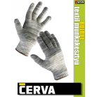 Cerva BULBUL textil kötött munkakesztyű