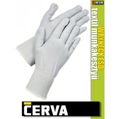 Cerva WRYNECK ESD textil kötött munkakesztyű
