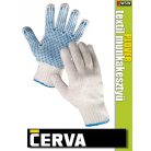 Cerva PLOVER textil kötött munkakesztyű