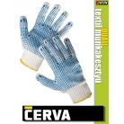 Cerva QUAIL textil kötött munkakesztyű