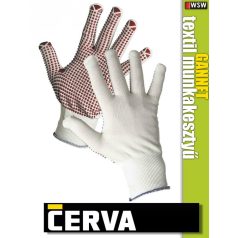 Cerva GANNET textil kötött munkakesztyű
