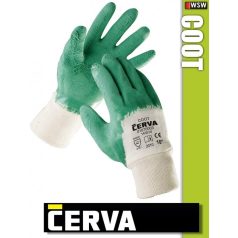 Cerva Fn textil mártott pamut nitril munkakesztyű