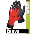 Cerva Fn textil mártott pamut nitril munkakesztyű