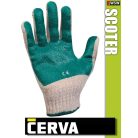 Cerva Fn textil mártott pamut nitril munkakesztyű