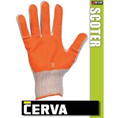 Cerva Fn textil mártott pamut nitril munkakesztyű