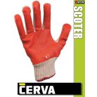 Cerva Fn textil mártott pamut nitril munkakesztyű