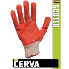 Cerva Fn textil mártott pamut nitril munkakesztyű