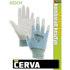 Cerva Kixx JUICY YELLOW textil nitrilmártott kesztyű - munkakesztyű