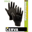 Cerva Kixx LIKE LIME textil nitrilmártott kesztyű - munkakesztyű