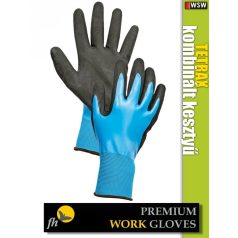 FH TETRAX textil PU-mártott munkakesztyű