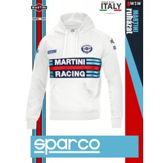   Sparco MARTINI RACING WHITE HOODIES prémium kapucnis pulóver - munkaruha