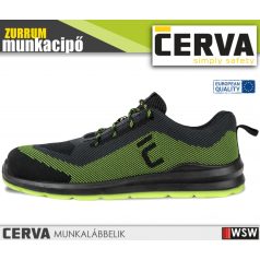   Cerva ZURRUM S1P GREEN technikai textil felsőrészű munkacipő - munkabakancs