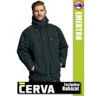 Cerva EMERTON BLACK bélelt téli kabát - munkaruha