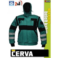 Cerva MAX REFLEX 2in1 láthatósági bélelt kabát - munkaruha