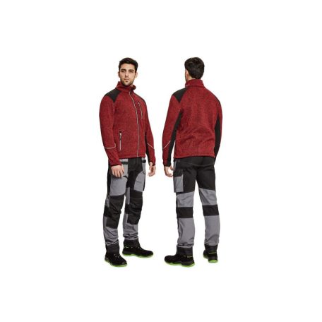 Cerva KEILOR BOYER zipzáros pulóver - munkaruha