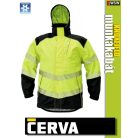 Cerva KNOXFIELD YELLOW HI-VIZ 4in1 bélelt munkakabát - munkaruha