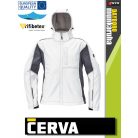 Cerva DAYBORO WHITE rugalmas anyagú softshell kabát - munkaruha