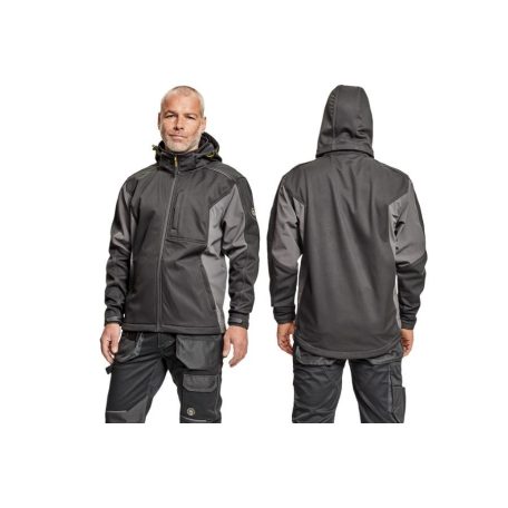 Cerva DAYBORO WHITE rugalmas anyagú softshell kabát - munkaruha