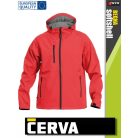Cerva BEGNA RED technikai softshell kabát - munkaruha