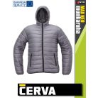 Cerva MAX NEO GREY light technikai téli bélelt munkakabát - munkaruha