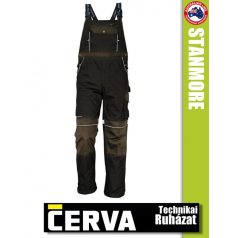 Cerva STANMORE BROWN kantáros nadrág - munkaruha