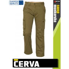 Cerva CARGO OLIVE CHENA deréknadrág - munkaruha