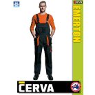 Cerva EMERTON BLACK flanel bélésű munkanadrág - munkaruha