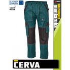 Cerva MAX SUMMER PETROL pamut technikai deréknadrág - munkanadrág