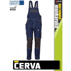   Cerva MAX SUMMER NAVY pamut technikai kantárosnadrág - munkanadrág