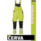 Cerva KNOXFIELD kantáros láthatósági munkanadrág - munkaruha
