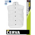 Cerva TRITON WHITE bélelt téli mellény - munkaruha