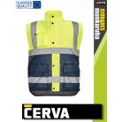 Cerva CIUDADES YELLOWNAVY HELLIN láthatósági bélelt mellény - munkaruha