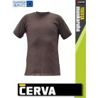 Cerva TEESTA CHESTNUT pamut rugalmas egyszínű póló - 160 g/m2