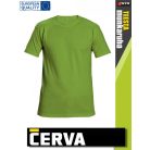 Cerva GARAI LIME pamut rugalmas egyszínű póló - 190 g/m2