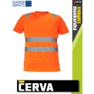 Cerva CIUDADES ORANGE TERUEL láthatósági póló - munkaruha