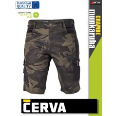 Cerva CRAMBE GREEN terepszínű rövidnadrág - munkaruha