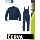 Cerva F&F BASIC NAVY RALF technikai munkakabát éskantárosnadrág szett - munkaruha