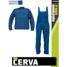 Cerva F&F BASIC ROYAL RALF technikai munkakabát éskantárosnadrág szett - munkaruha